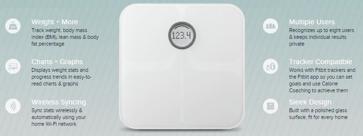 fitbit aria smart scales