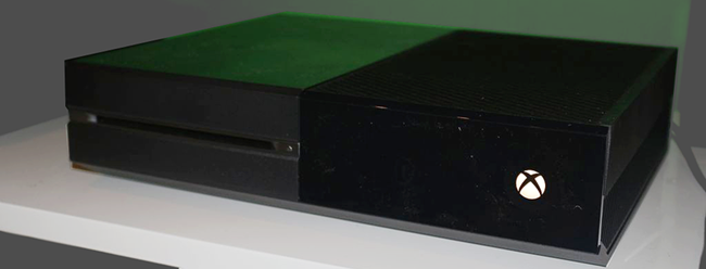 http://commons.wikimedia.org/wiki/File:Xbox_One_front_side_view.png