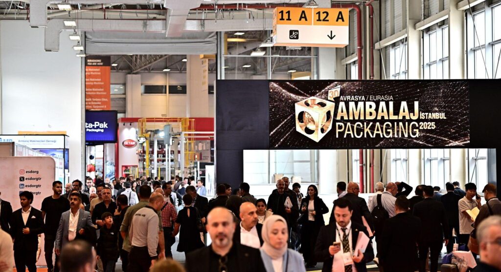 Exhibitors and hosted buyers to meet at Istanbul’s Eurasia Packaging 2026 Exhibitors and hosted buyers to meet at Istanbul's Eurasia Packaging 2026: visitors fill a hall at Eurasia Packaging Istanbul, Tüyap Fair and Congress Center